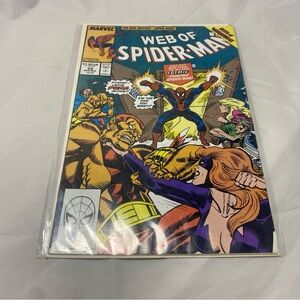 Web of Spider-Man #59 Vol. 1 1989 Marvel Comics High Grade Comic Book P67-4
